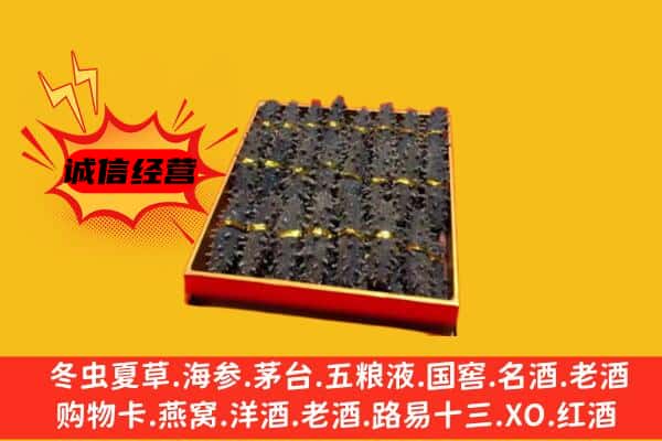 漳州南靖县回收海参